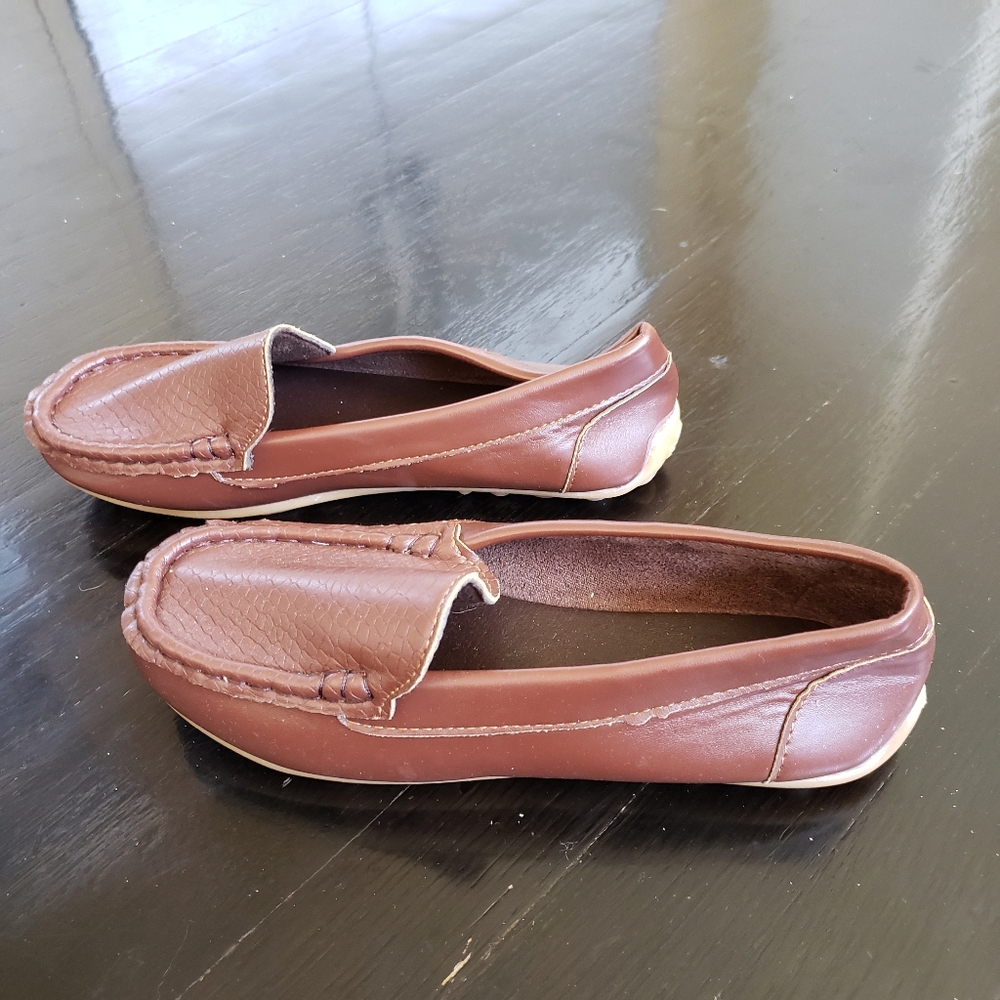 Ahcityah Kids' Brown Loafers